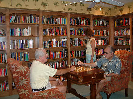 Pinelake Village offers a library full of books to read!